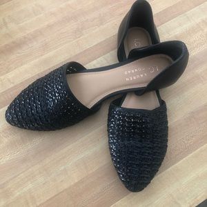 LC Lauren Conrad black flats